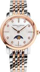 FREDERIQUE CONSTANT Slimline Ladies Moonphase FC-206MPWD1S2B