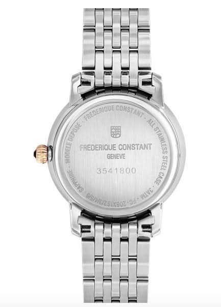 FREDERIQUE CONSTANT Slimline Ladies Moonphase FC-206MPWD1S2B - Juwelier Steiner