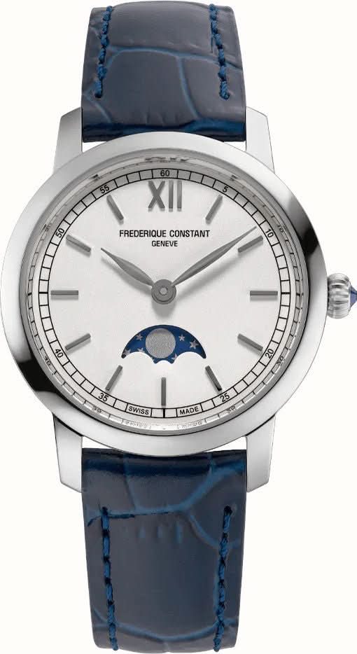 FREDERIQUE CONSTANT Slimline Ladies Moonphase FC-206SW1S6 - Juwelier Steiner