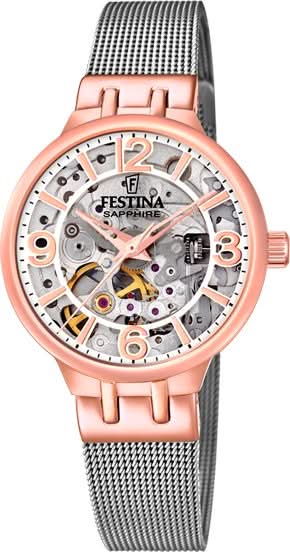 Festina Automatik Skelteton Damenuhr F20581/1 - Juwelier Steiner