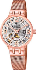 Festina Automatik Skelteton Damenuhr F20581/2