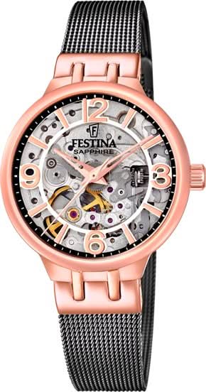 Festina Automatik Skelteton Damenuhr F20581/3 - Juwelier Steiner