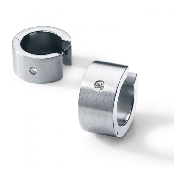 Humphrey Creolen mit Diamanten - Juwelier Steiner