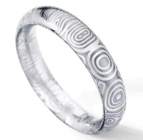 Humphrey Damast Stainless Steel Ring