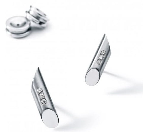 Humphrey diamond ear stud pin