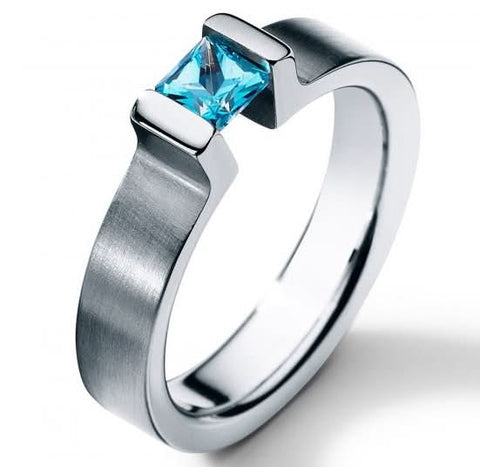 Humphrey Farbedelsteinring Victory made of stainless steel