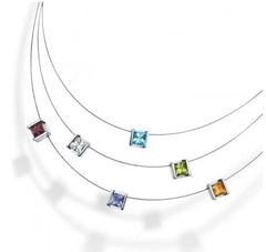 Humphrey Necklace Colored Gemstones
