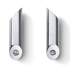 Orecchini Humphrey con perno di diamanti