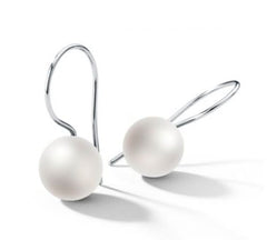 Orecchini di perle Humphrey a collo di cigno