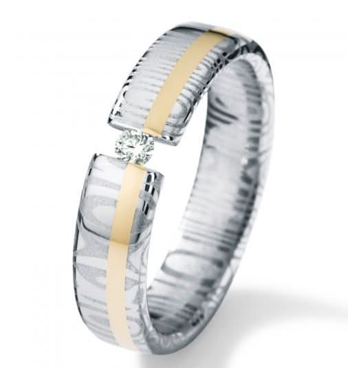 Humphrey Trauring mit Diamant - Juwelier Steiner