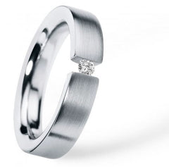 Humphrey Trauring mit Diamant