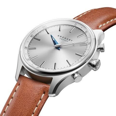 KRONABY SEKEL　ハイブリッド腕時計 シルバー A1000-1600 Buy Kronaby Sekel Hybrid Smartwatch S0658/1 (S0658/1) for €325.00!