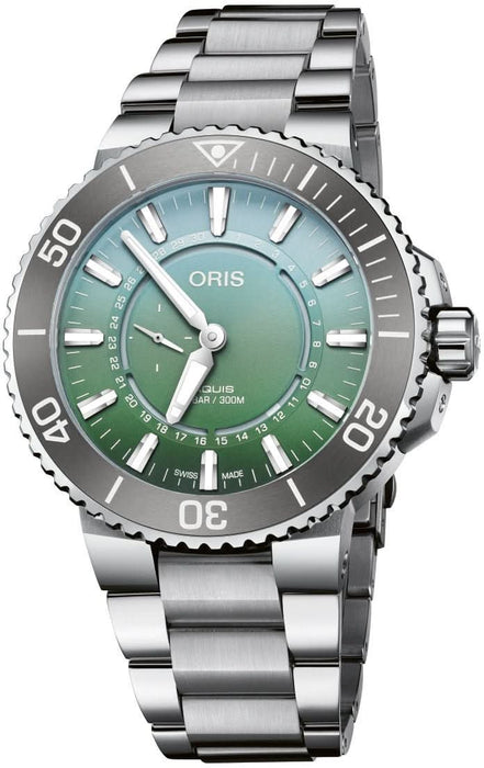 Oris Aquis Dat Watt Limited Edition II 01 743 7734 4197-Set - Juwelier Steiner