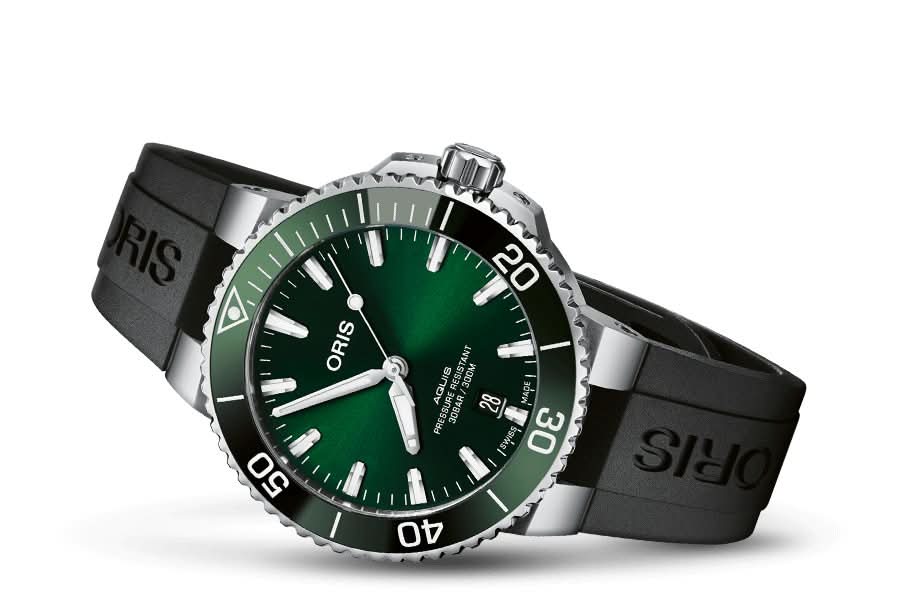 Oris Aquis Date Calibre 400   01 400 7769 4157-07 4 22 74FC - Juwelier Steiner