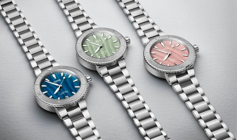 Oris Aquis Date Lady 01 733 7770 4157-07 8 18 05P - Juwelier Steiner