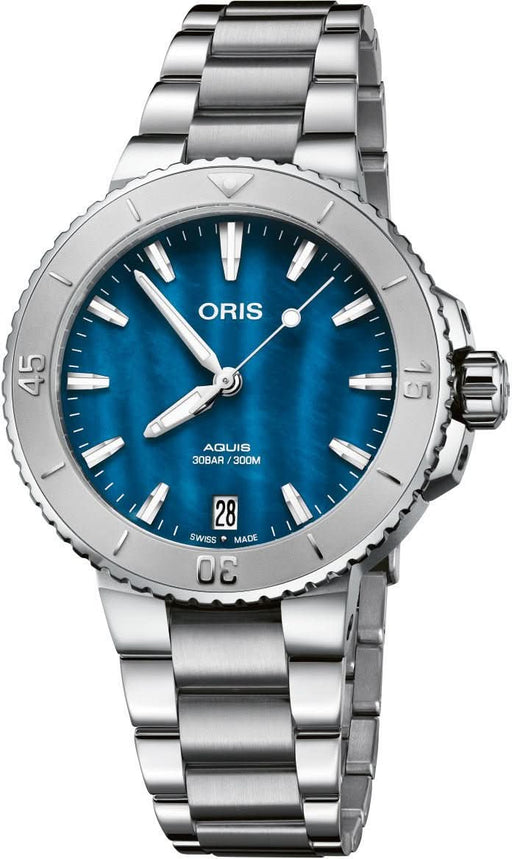 Oris Aquis Date Lady  01 733 7770 4155-07 8 18 05P - Juwelier Steiner