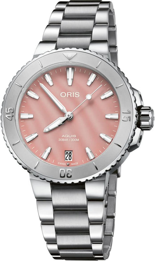 Oris Aquis Date Lady  01 733 7770 4158-07 8 18 05P - Juwelier Steiner
