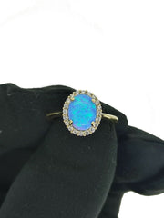 STEINER EXKLUSIV -  Lady Diana Opal Schmuck Ring
