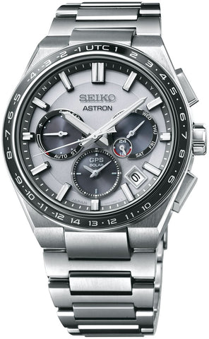 Seiko Astron GPS Solar Dual-Time Titan SSH107J1