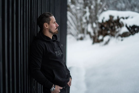 TIYL Hoody Men Black