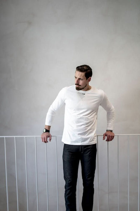 TIYL Longsleeve Men White - Juwelier Steiner