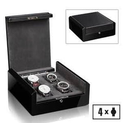 Boley Imperia Watch Collector Box Piano Lacquer Carbon