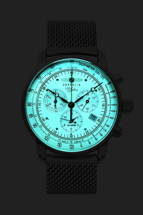 Zeppelin 100 Jahre Zeppelin Chronograph 8680M-4 - Juwelier Steiner