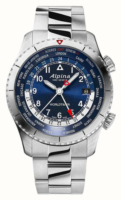 Alpina Startimer Pilot Quarz AL-255N4S26B - Juwelier Steiner