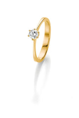 Anello di fidanzamento/anello solitario CR Marry Me Oro giallo 585 · 0,50 ct W-SI