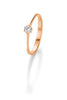 CR Marry Me Solitaire Ring Roségold 585 · 0,20 ct W-SI - Juwelier Steiner