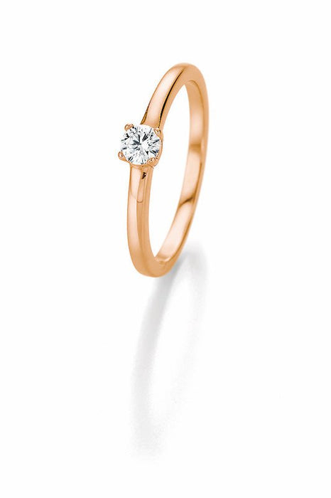 CR Marry Me Solitaire Ring Roségold 585 · 0,25 ct W-SI - Juwelier Steiner