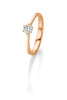 CR Marry Me Solitaire Ring Roségold 585 · 0,33 ct W-SI - Juwelier Steiner