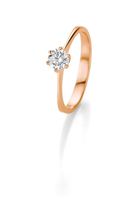 CR Marry Me Solitaire Ring Roségold 585 · 0,50 ct W-SI - Juwelier Steiner