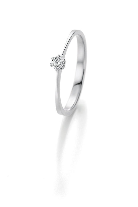CR Marry Me Solitaire Ring Weißgold 585 · 0,10 0ct W-SI - Juwelier Steiner
