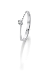 CR Marry Me Engagement Ring/Solitaire Ring White Gold 585 · 0.10 0ct W-SI