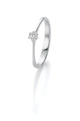 CR Marry Me Engagement Ring/Solitaire Ring White Gold 585 · 0.15 ct W-SI