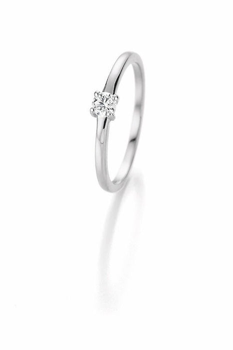 CR Marry Me Solitaire Ring Weißgold 585 · 0,15 ct W-SI - Juwelier Steiner