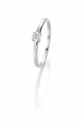CR Marry Me Engagement Ring/Solitaire Ring White Gold 585 · 0.15 ct W-SI
