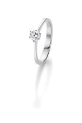 CR Marry Me Verlobungsring/Solitaire Ring Weißgold 585 · 0,25 ct W-SI