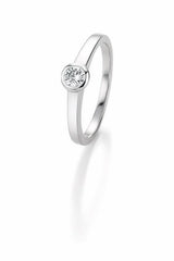CR Marry Me Engagement Ring/Solitaire Ring White Gold 585 · 0.25 ct W-SI