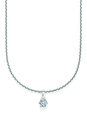 CR Solitaire Pendant White Gold 23-36250