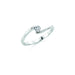 CR Solitaire Ring Weißgold 585 · 0,150 ct W-SI - Juwelier Steiner