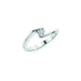 CR Solitaire Ring Weißgold 585 · 0,250 ct W-SI - Juwelier Steiner