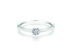 CR Solitaire Ring White Gold 585 · 0.250 ct W-SI