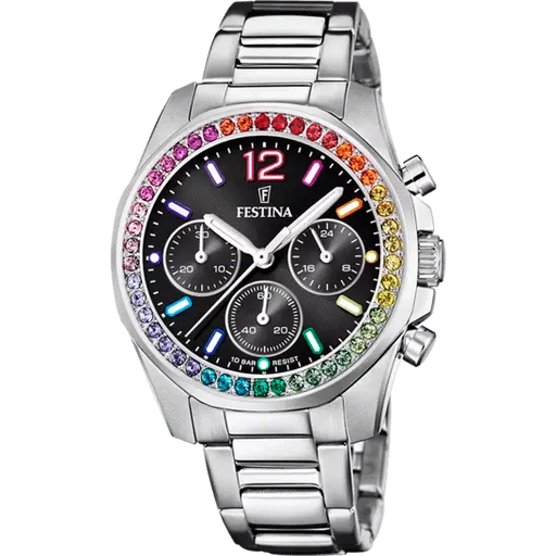 Festina Boyfriend Chronograph Rainbow F20606/3 - Juwelier Steiner