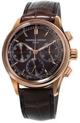 FREDERIQUE CONSTANT Classic Manufacture Flyback Chronograph 18KT Rose Gold FC-760DG4H9