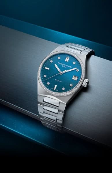 FREDERIQUE CONSTANT Highlife Ladies Automatic Sparkling Limited Edition FC-303LBSD2NHD6B - Juwelier Steiner