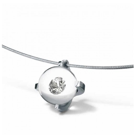 Humphrey Collier mit Diamant - Juwelier Steiner