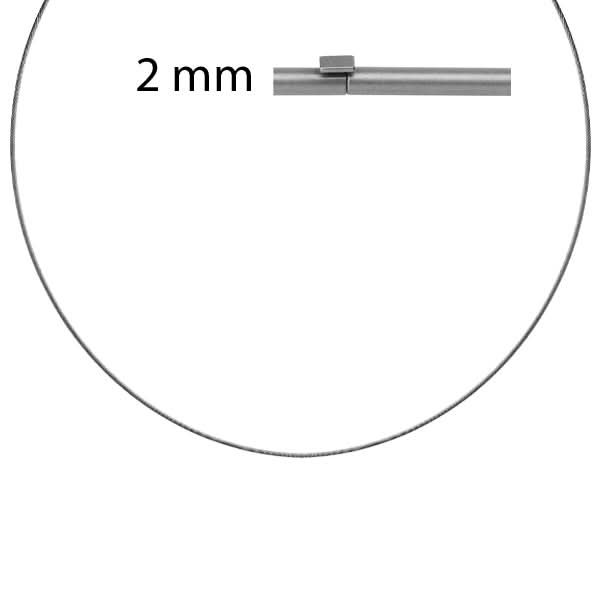 Humphrey Druckknopf Schliesse Humphrey pat, Seil Edelstahl - Juwelier Steiner