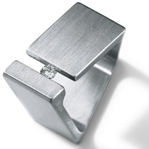 Humphrey Ring Diamant Rhomboid - Juwelier Steiner